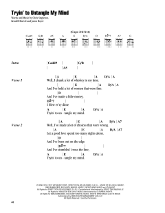 Tryin' To Untangle My Mind von Chris Stapleton (Download) 