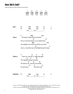 How Did It End? von Taylor Swift (Download) 