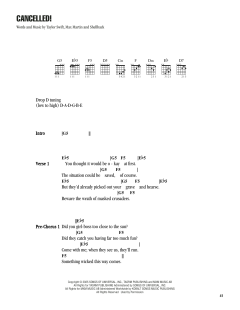 CANCELLED! von Taylor Swift (Download) 