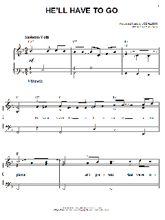 He'll Have To Go von Jim Reeves (Download) 