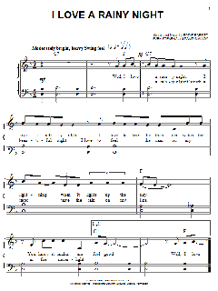 I Love A Rainy Night von Even Stevens (Download) 