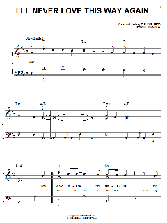 I'll Never Love This Way Again von Dionne Warwick (Download) 