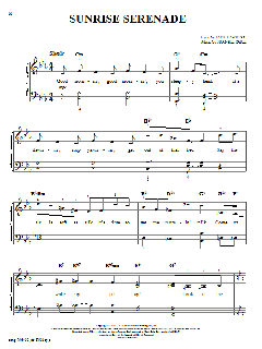 Sunrise Serenade von Glenn Miller (Download) 