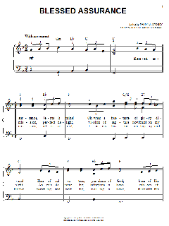 Blessed Assurance von Fanny J. Crosby (Download) 