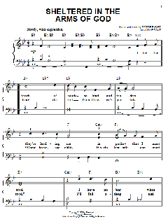 Sheltered In The Arms Of God von Dottie Rambo (Download) 