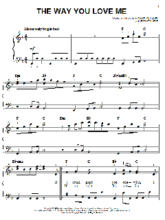 The Way You Love Me von Faith Hill (Download) 