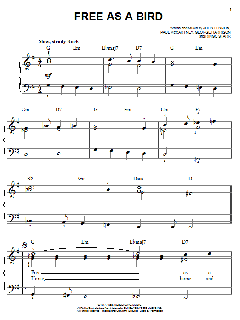 Free As A Bird von The Beatles (Download) 