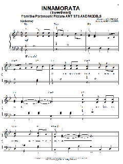 Innamorata (Sweetheart) von Harry Warren (Download) 