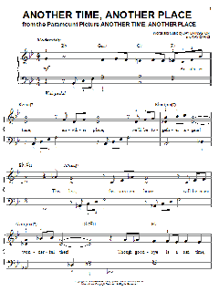 Another Time, Another Place von Jay Livingston (Download) 