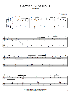 Carmen Suite No. 1 (Intermezzo) von Georges Bizet (Download) 