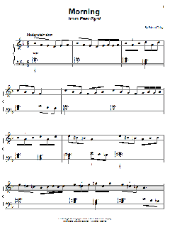 Morning von Edvard Grieg (Download) 