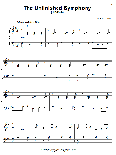 The Unfinished Symphony von Franz Schubert (Download) 