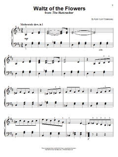 Waltz Of The Flowers von Pyotr Il'yich Tchaikovsky (Download) 