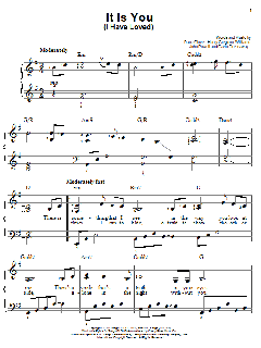 It Is You (I Have Loved) von Dana Glover (Download) 