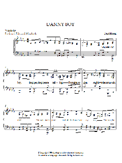 Danny Boy von Frederick Edward Weatherly (Download) 