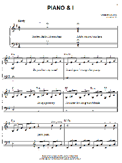 Piano & I von Alicia Keys (Download) 