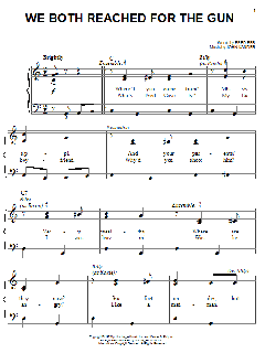 We Both Reached For The Gun von Fred Ebb (Download) 