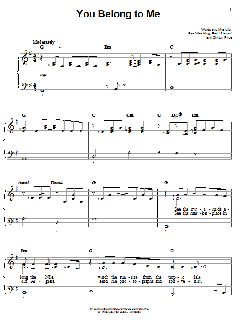 You Belong To Me von Patsy Cline (Download) 