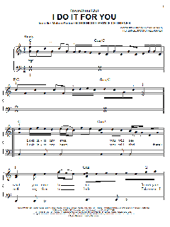 (Everything I Do) I Do It For You von Bryan Adams (Download) 