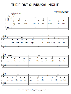 The First Chanukah Night von Enid Futterman (Download) 