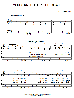 You Can't Stop The Beat von Marc Shaiman (Download) 