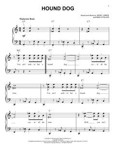 Hound Dog von Elvis Presley (Download) 