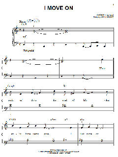 I Move On von Fred Ebb (Download) 