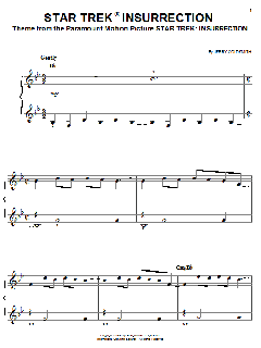 Star Trek Insurrection von Jerry Goldsmith (Download) 