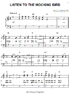 Listen To The Mocking Bird von Alice Hawthorne (Download) 