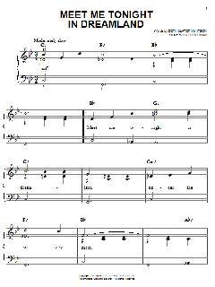 Meet Me Tonight In Dreamland von Bing Crosby (Download) 