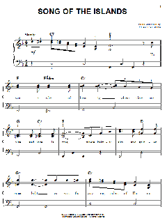 Song Of The Islands von Louis Armstrong (Download) 