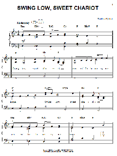 Swing Low, Sweet Chariot von Traditional Spiritual (Download) 