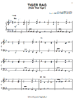 Tiger Rag (Hold That Tiger) von Harry DeCosta (Download) 