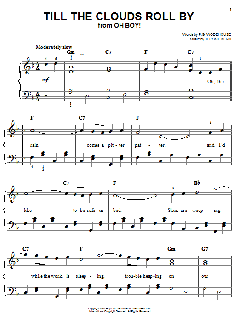 Till The Clouds Roll By von Jerome Kern (Download) 