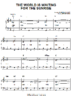 The World Is Waiting For The Sunrise von Eugene Lockhart (Download) 