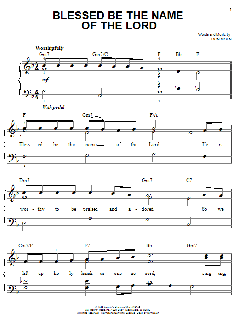 Blessed Be The Name Of The Lord von Don Moen (Download) 