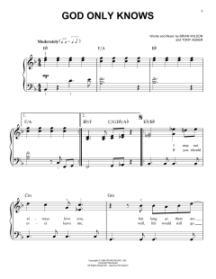 God Only Knows von Tony Asher (Download) 