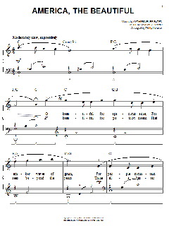 America, The Beautiful von Samuel A. Ward (Download) 