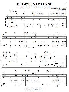 If I Should Lose You von Ralph Rainger (Download) 