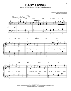 Easy Living von Billie Holiday (Download) 