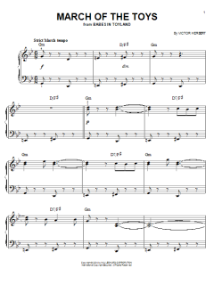 March Of The Toys von Victor Herbert (Download) 