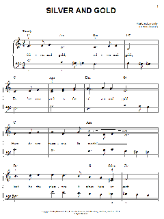 Silver And Gold von Johnny Marks (Download) 