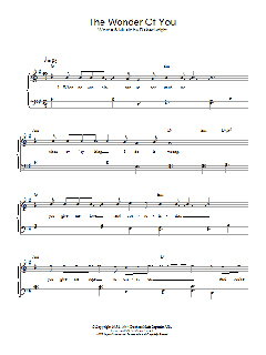 The Wonder Of You von Elvis Presley (Download) 