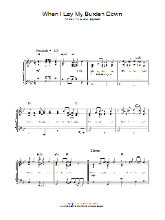 When I Lay My Burden Down von African-American Spiritual (Download) 