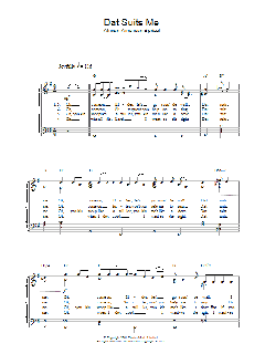 Dat Suits Me von African-American Spiritual (Download) 