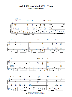 Just A Closer Walk With Thee von African-American Spiritual (Download) 