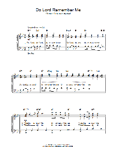 Do Lord Remember Me von African-American Spiritual (Download) 