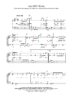 How Will I Know (Download) 