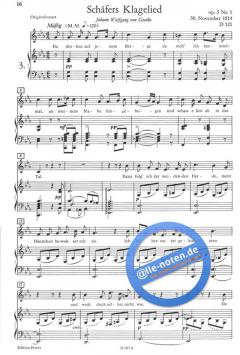 Lieder Band 2 von Franz Schubert 