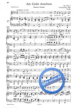 Lieder Band 2 von Franz Schubert 